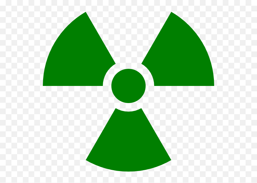 Radiation Symbol Green Clipart - Radioactive Symbol Green Png Emoji,Radioactive Emoji