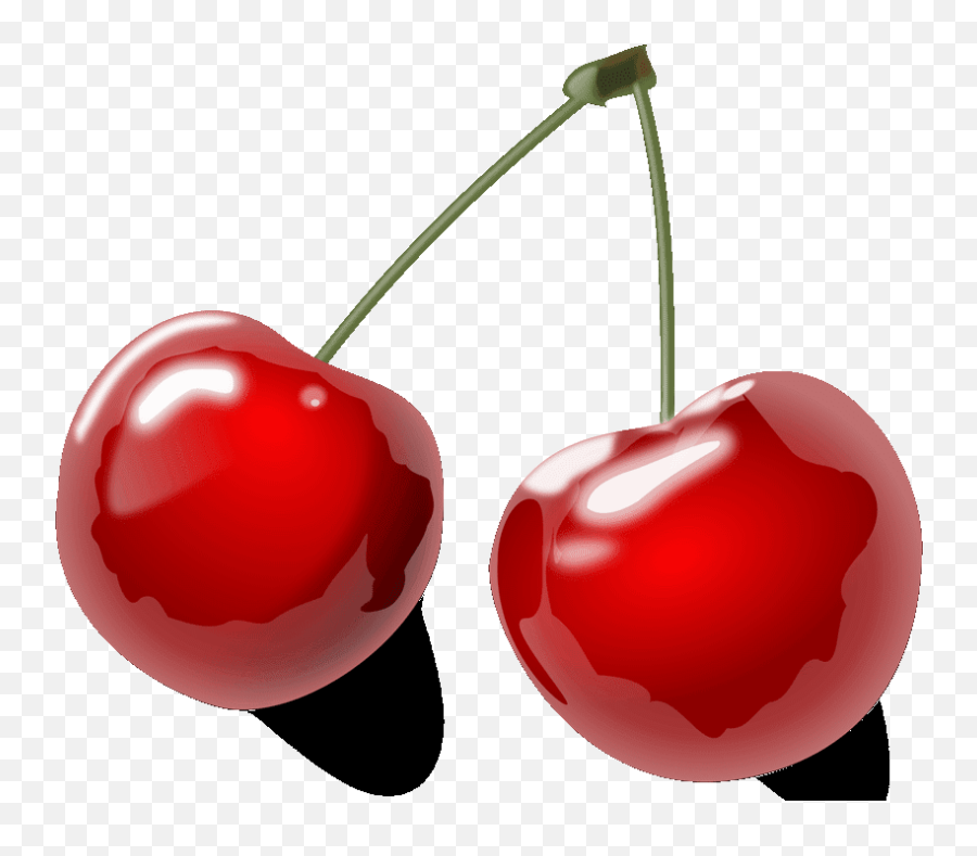 Red Cherry Clipart - Clip Art Emoji,Cherries Emoji