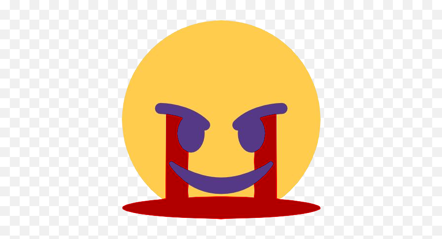 Demon - Clip Art Emoji,Upside Down Smile Emoji