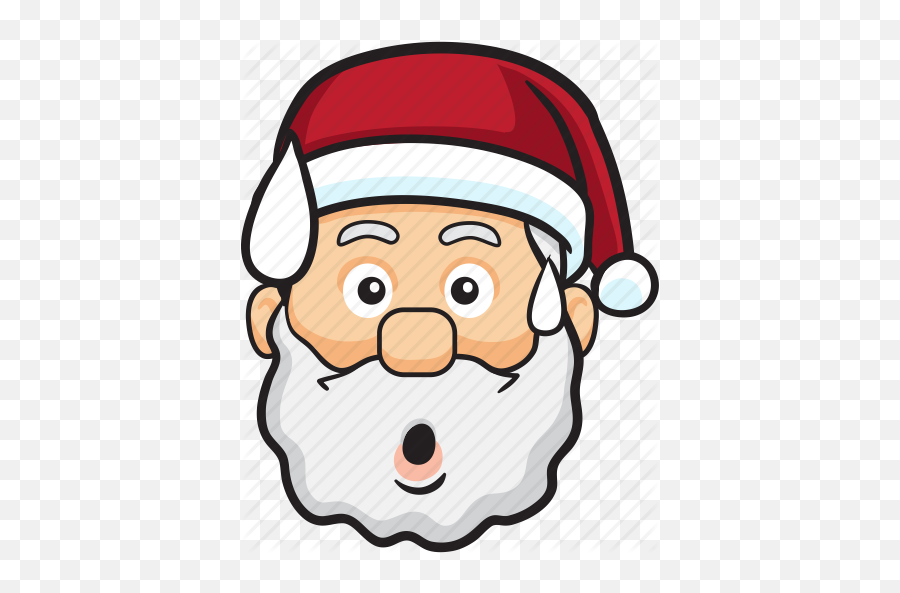 Santa Claus Christmas Emojis - Cool Santa Claus Cartoon,Christmas Emojis