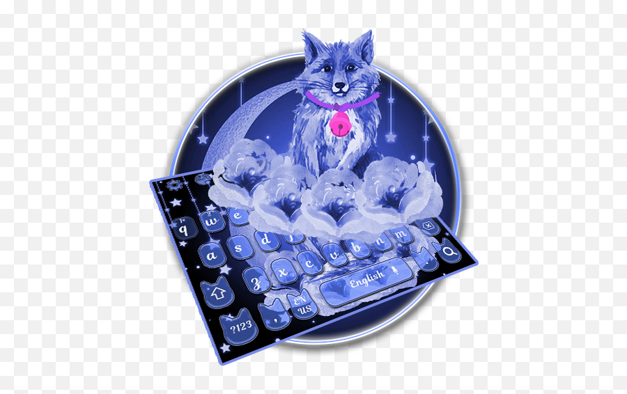 Moonlight Fox Keyboard - Black Cat Emoji,Cat Emoji Keyboard