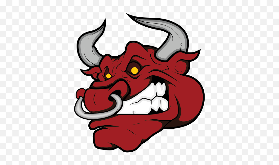Demon Clipart Angry Demon Angry - Illustration Emoji,Red Bull Emoji