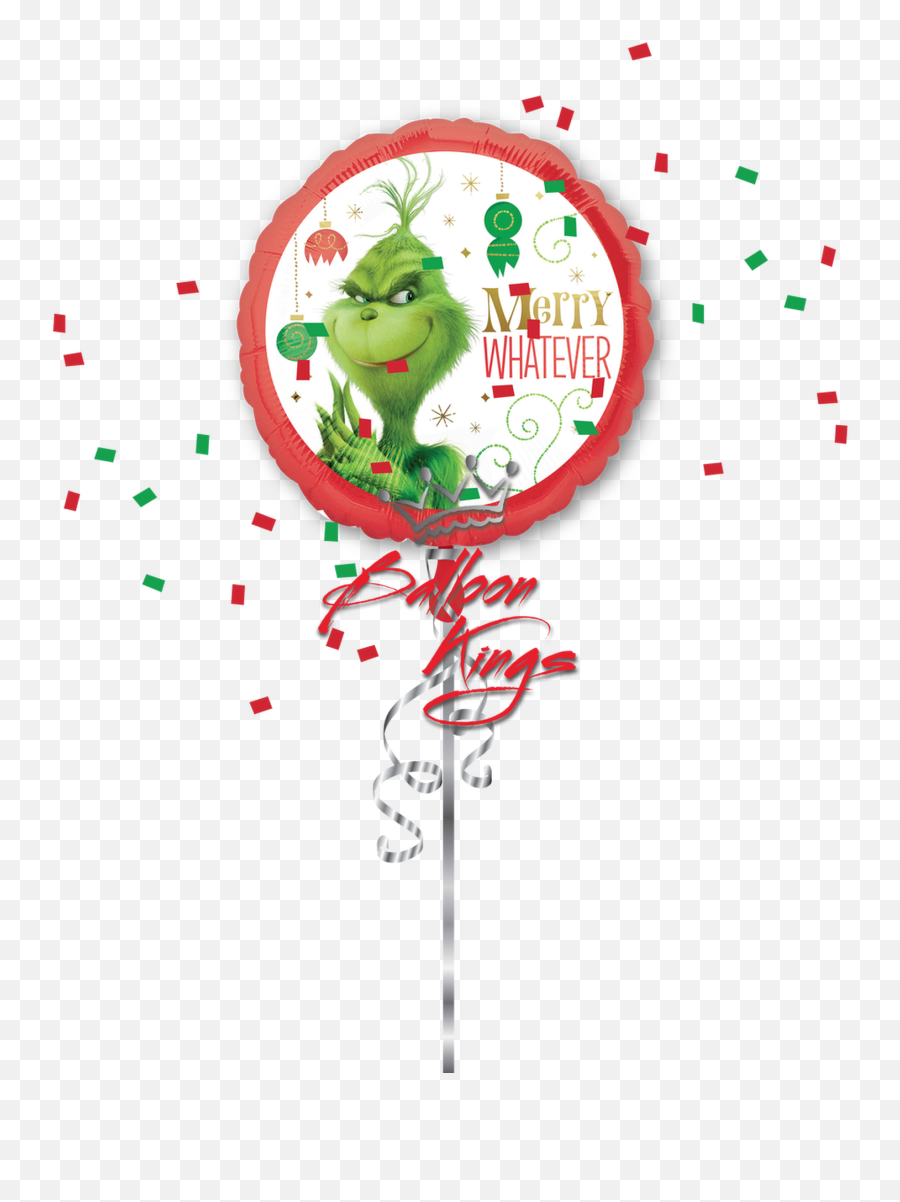 Merry Whatever - New Grinch Movie Clipart Emoji,Merry Christmas Emoji Art