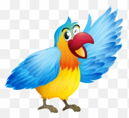 Talking Parrot Clipart - Bird Talking Clip Art Emoji,Parrot Emoji Iphone