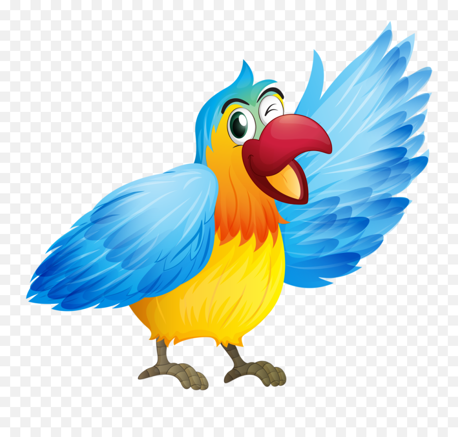 Talking Parrot Clipart - Bird Talking Clip Art Emoji,Parrot Emoji Iphone