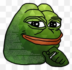 Pepe The Frog Paper Sticker Decal - Pepe The Frog Heart Hands Emoji,Pepe Emojis