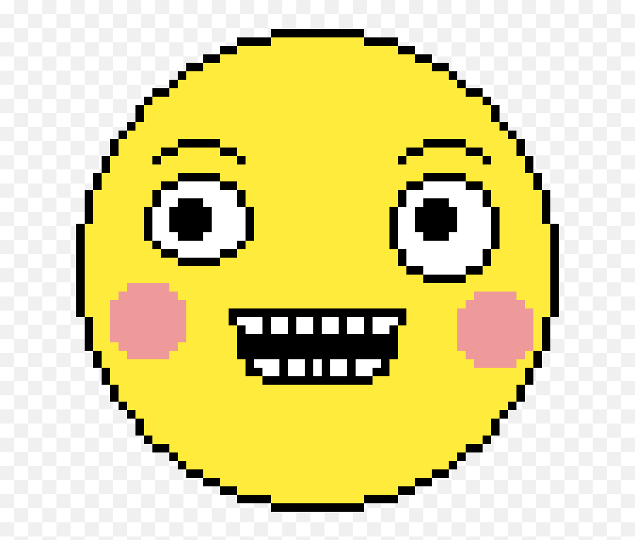 Pixilart - Smw Big Boo Sprite Emoji,Blushing Face Emoji