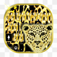 Luxury Diamond Cheetah Keyboard Theme U2013 Google Play - Tiger Emoji,Cheetah Emoji