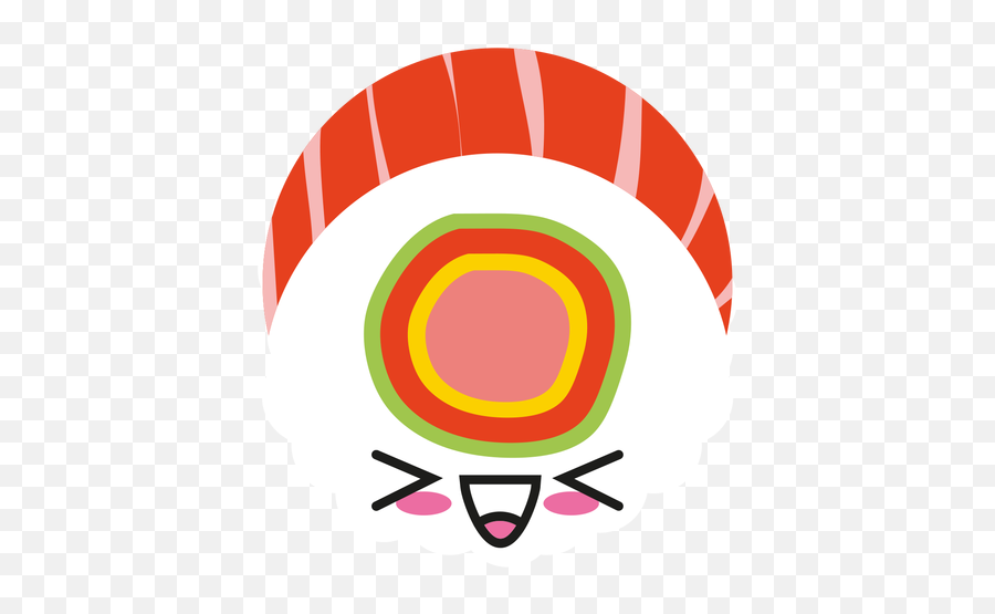 Loudly Laughing Kawaii Face Sushi - Transparent Png U0026 Svg Stephens House Gardens Emoji,Nachos Emoji