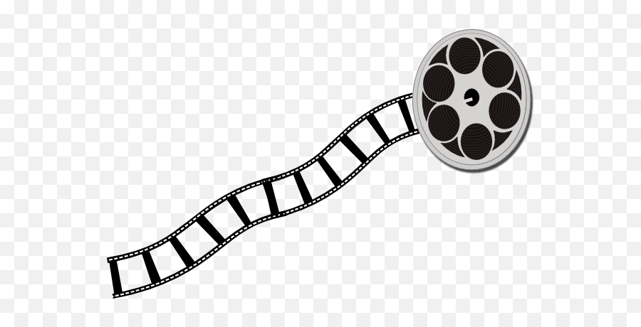 Hollywood Film Clipart - Film Roll Clip Art Emoji,Emoji Movie Trailer Script