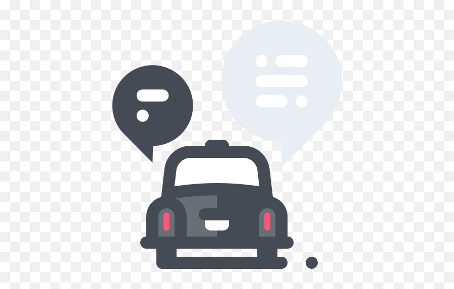 Chat With Taxi Driver Icon - Chat With Taxi Icon Emoji,Taxi Emoji