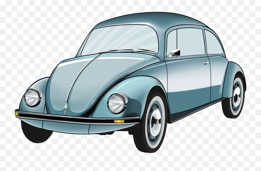 Car Picture Transparent Png Files - Vw Bug Clip Art Emoji,Car Grandma Flower Emoji