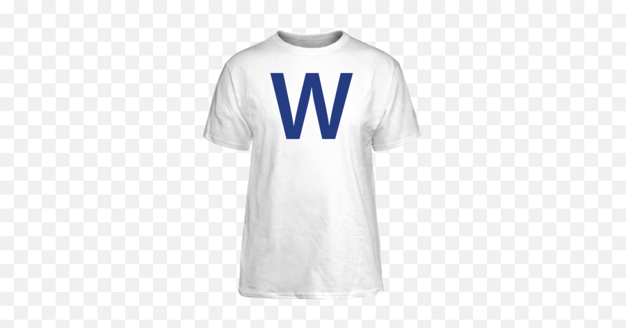 Chicago Cubs W Flag Png Picture - We Shoot Back Shirt Emoji,W Flag Emoji
