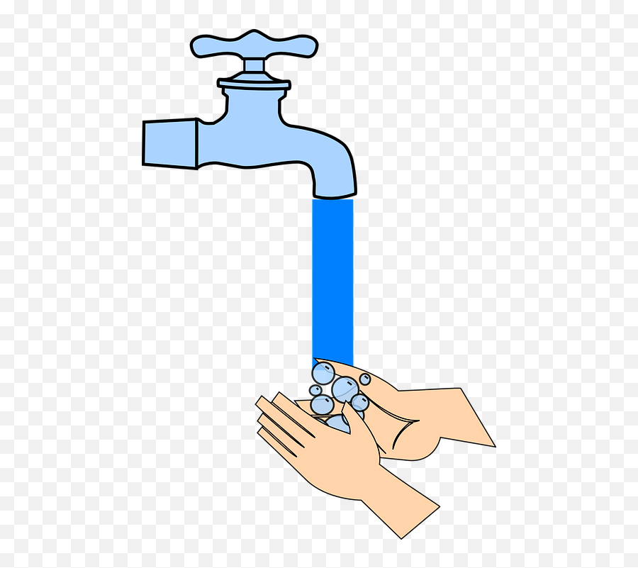 Clean Water Comes From - Washing Hands Cartoon Png Emoji,Faucet Emoji
