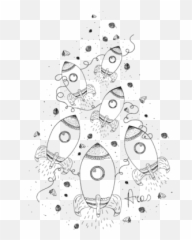 Framed Unique Symbol - Symbols Line Art Emoji