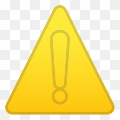 Warning Emoji - Sign,Alert Emoji