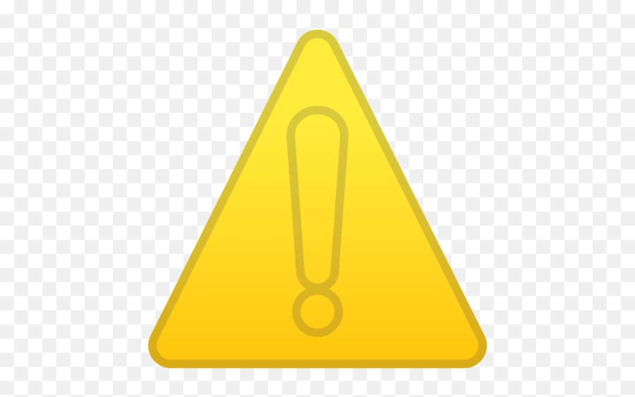 Warning Emoji - Sign,Alert Emoji