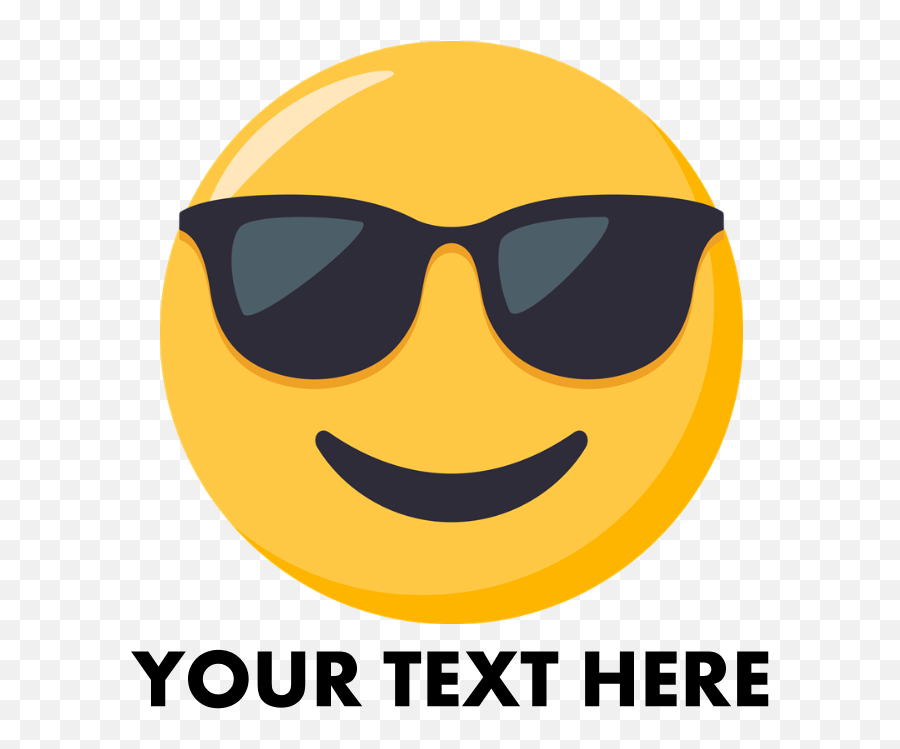 Emoji Sunglasses Face Pe Greeting Cards - Smiley,20 Emoji