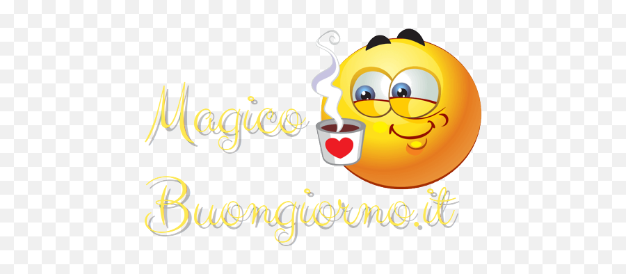 Immagini Belle Di Buonanotte Per Whatsapp Magicobuongiorno - Smiley Drinking Coffee Emoji,Batman Emoticons