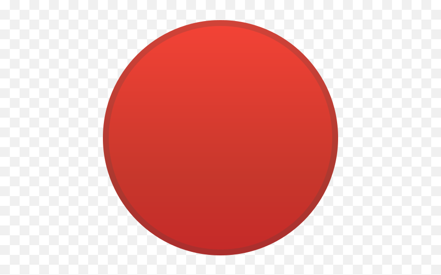 Red Circle Emoji - Red,Red Emoji