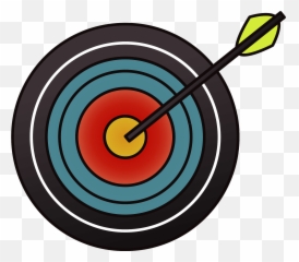 Archery Target With Arrow In The - Shooting Target Emoji,Bullseye Emoji