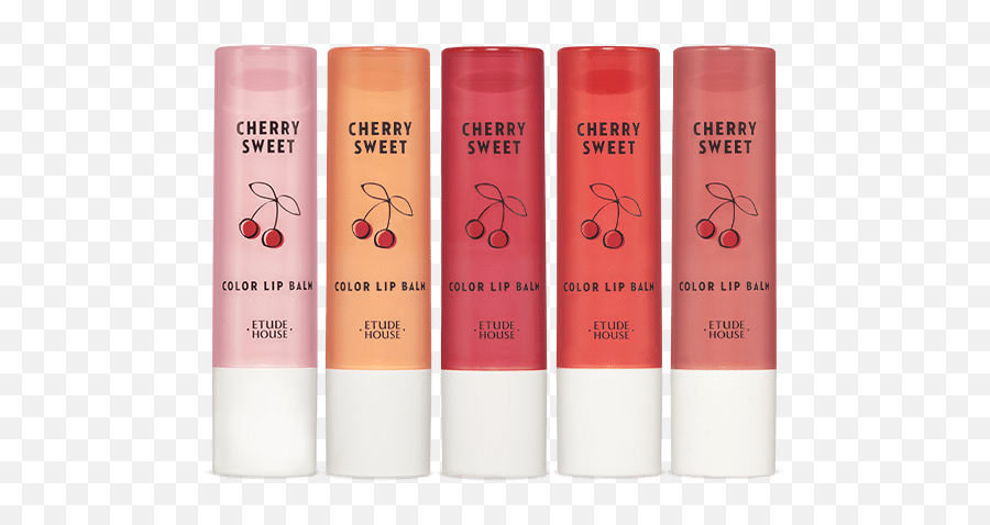 3ce Bebe Color Lip Balm Review - Chapstick Etude Cherry Sweet Color Lip Balm Emoji,Emoji Lip Balm