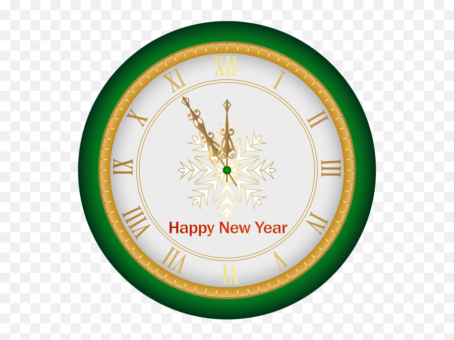 Clip New Year Clock Happy New - Clock Happy New Year Clock Png Emoji,Happy New Year Emojis