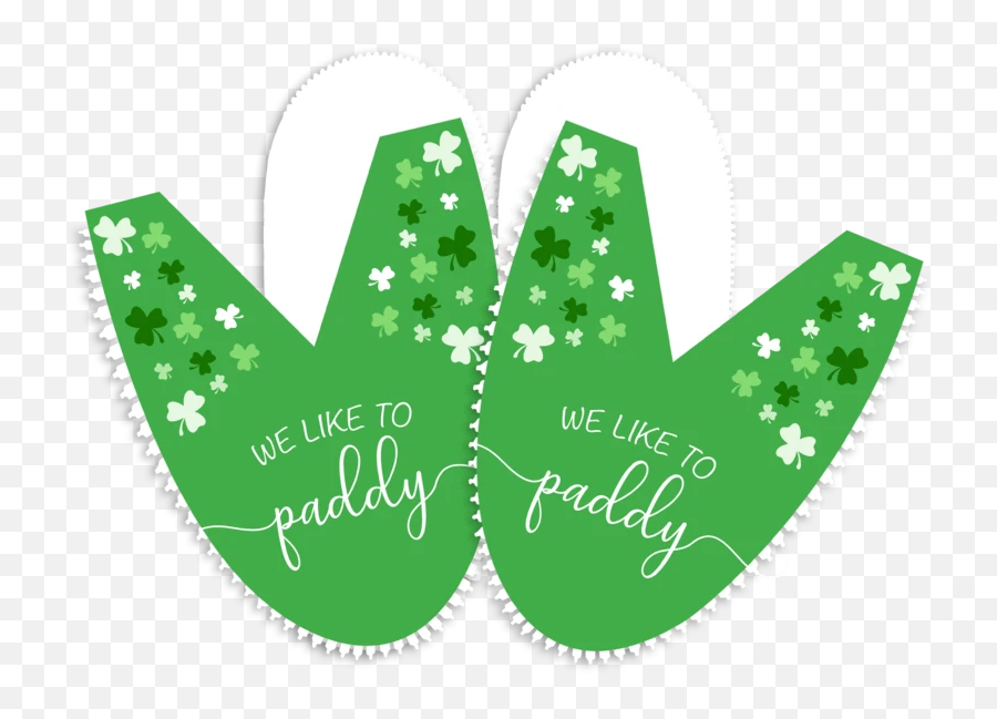 St Patricks Day Zlipperz - Lovely Emoji,St Patricks Day Emoji