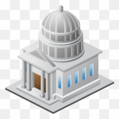 Goverment Icon - Government Building 3d Emoji