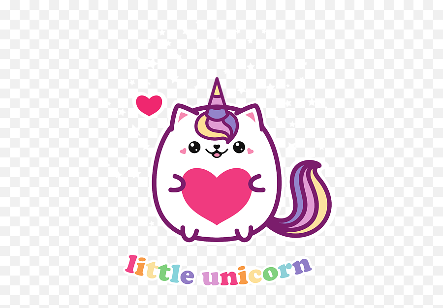 Cute Little Unicorn Cat - Caticorn Rainbow Kitten Iphone X Case Cute Caticorn Emoji,Unicorn Emoji Iphone
