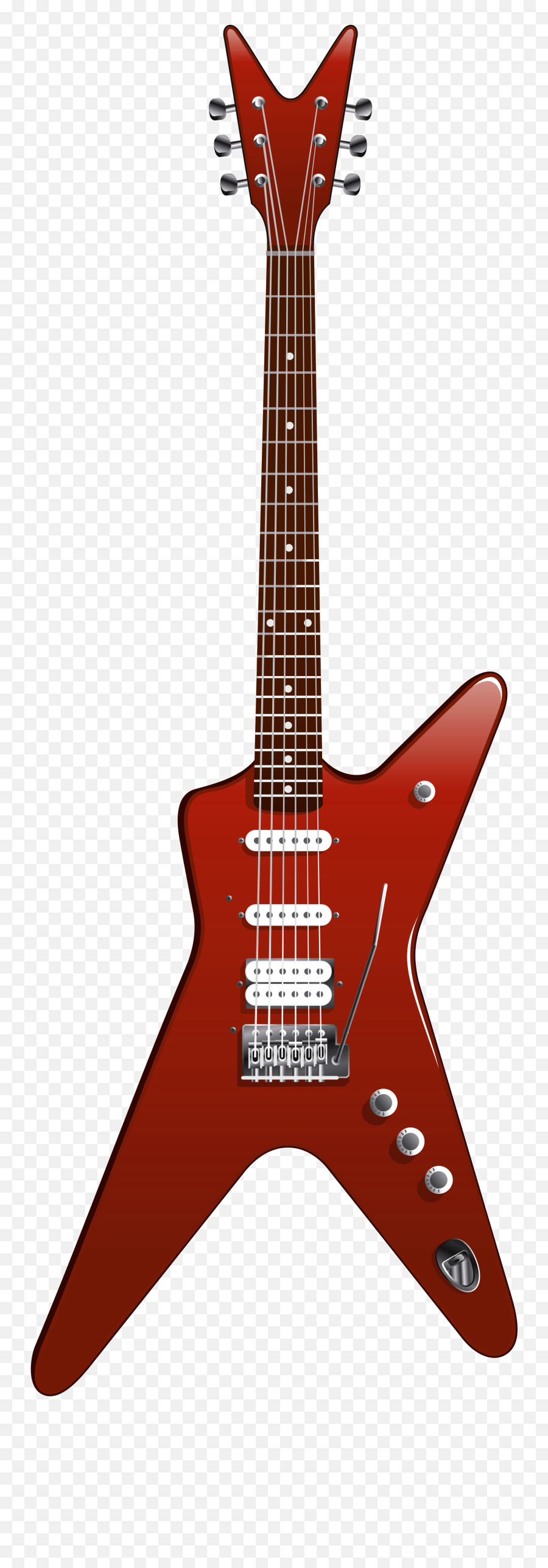 Electric Guitar Fender Stratocaster - Clipart Electric Guitar Png Emoji,Emoji Guitar