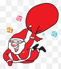 Santa Claus Christmas Vectors - Merry Christmas Sticker Download Emoji,Santa Emoticon