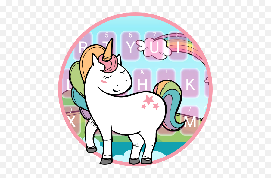 Pony Unicorn Keyboard - Exercise Book Emoji,Unicorn Emoji Keyboard