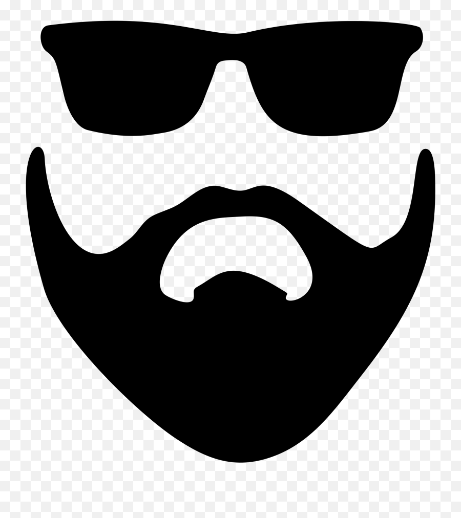 Sunglasses Clipart Beard Sunglasses Beard Transparent Free - Beard Clipart Emoji,Beard Emoji