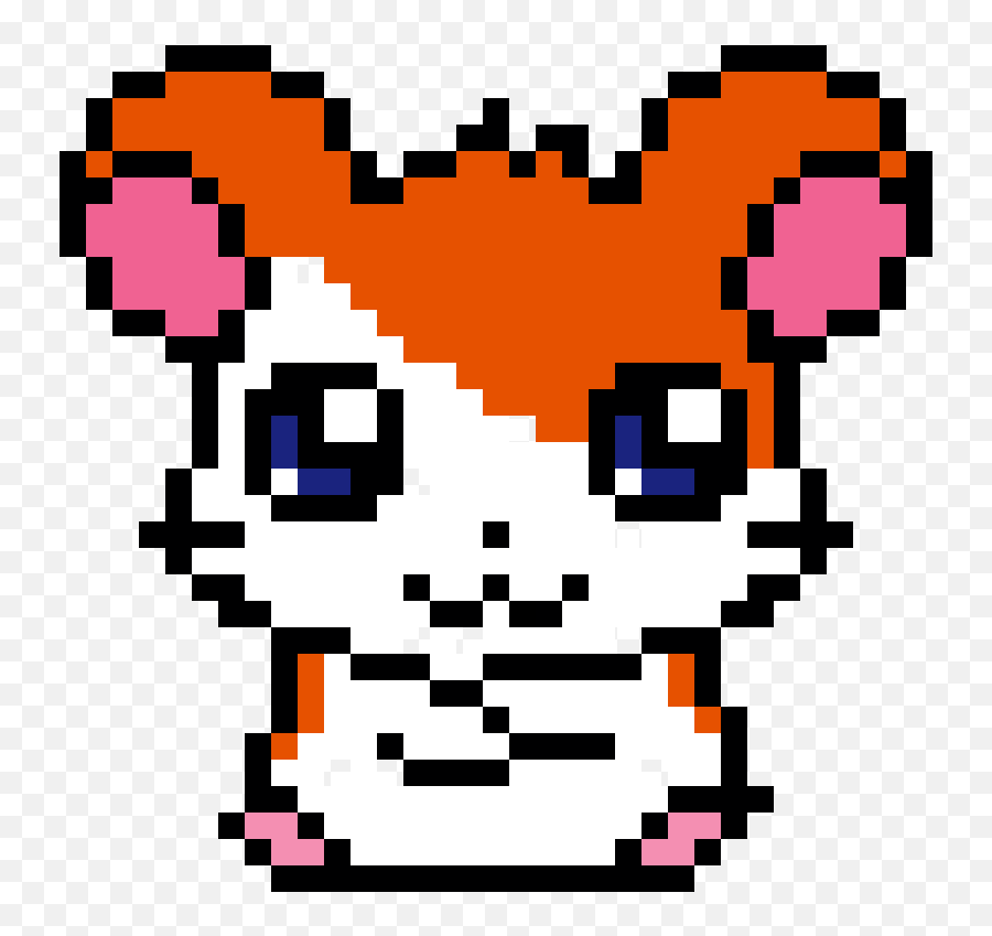 Pixilart - Kawaii Unicornio Dibujos Pixelados Emoji,Hamster Face Emoji ...