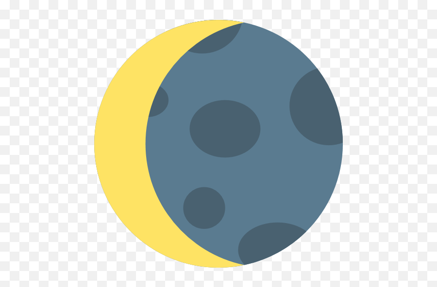 Waning Crescent Moon Symbol Emoji For - Moon Icon Facebook,Blue Moon Emoji