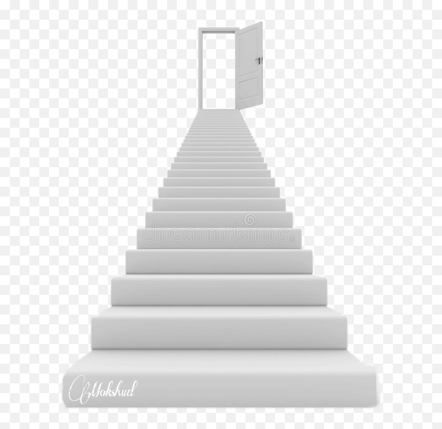 Stairs Open Door Stock Illustration - Staircase Leading To A Door Emoji,Open Door Emoji