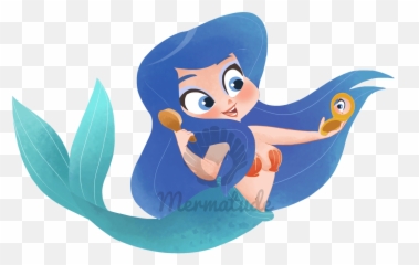Comb Clipart Combed Hair Comb Combed - Mermaid Cartoon Blue Hair Emoji,Comb Emoji