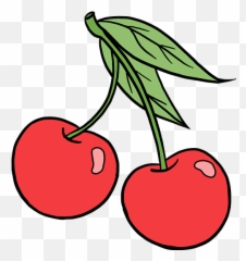 Cherry Drawing Cute Easy Drawings - Draw Cherries Emoji,Nutting Emoji