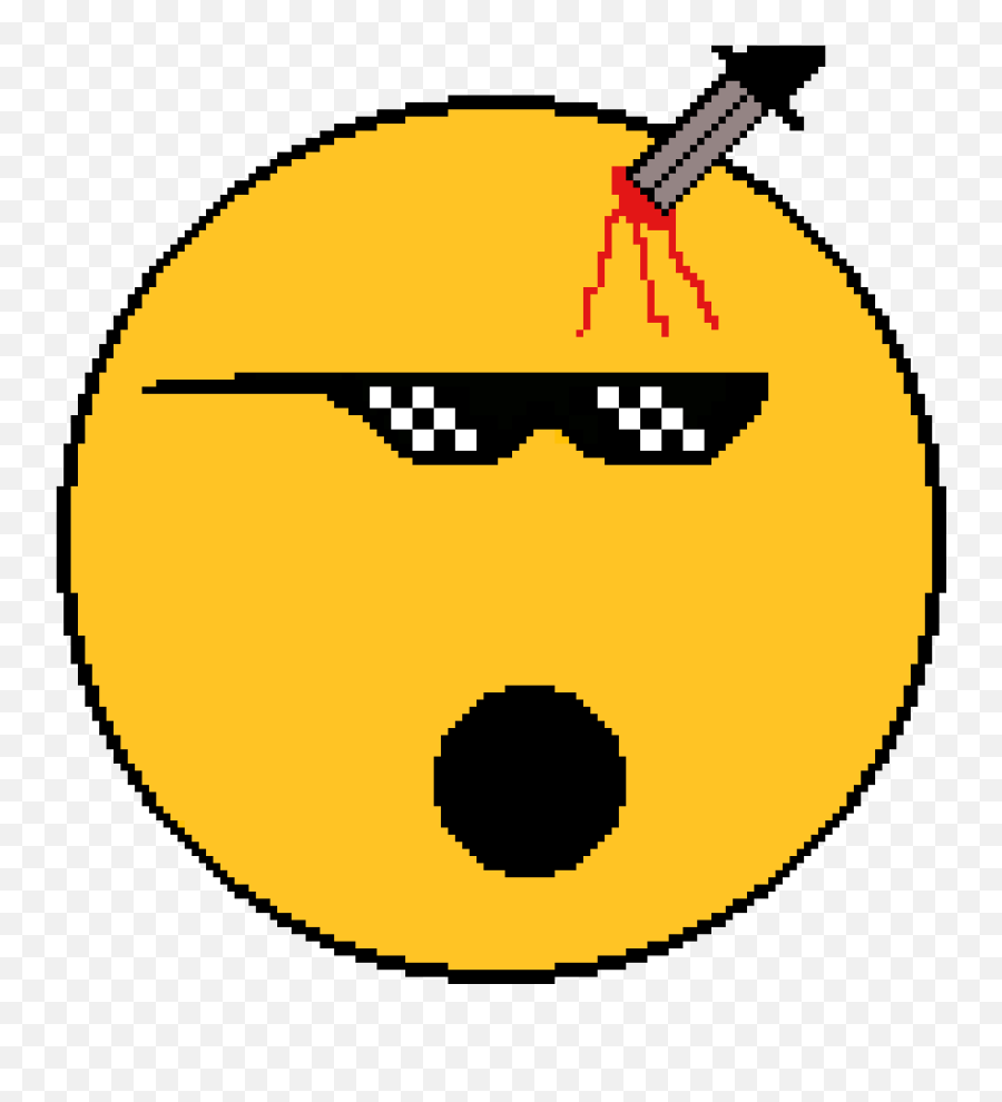 Pixilart - Circle Emoji,Bloody Emoji