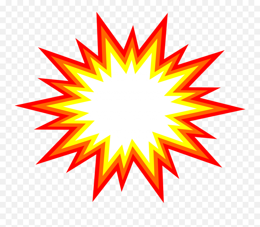 Bomb Clipart No Background - Transparent Background Explosion Cartoon Emoji,Explosion Emoji Png