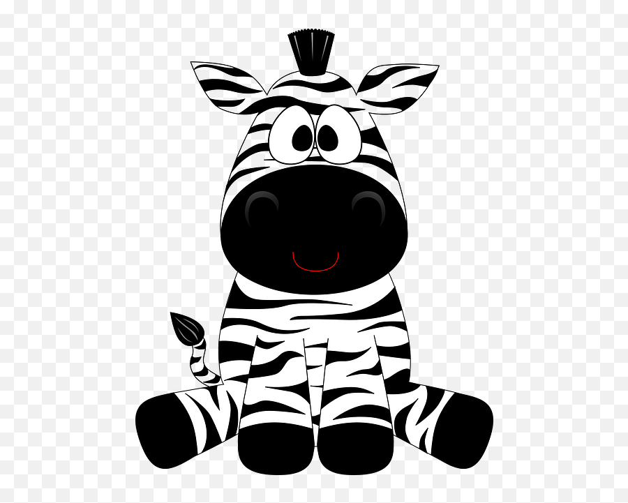 Pin - Funny Zebra Drawing Emoji,Zebra Emoticon