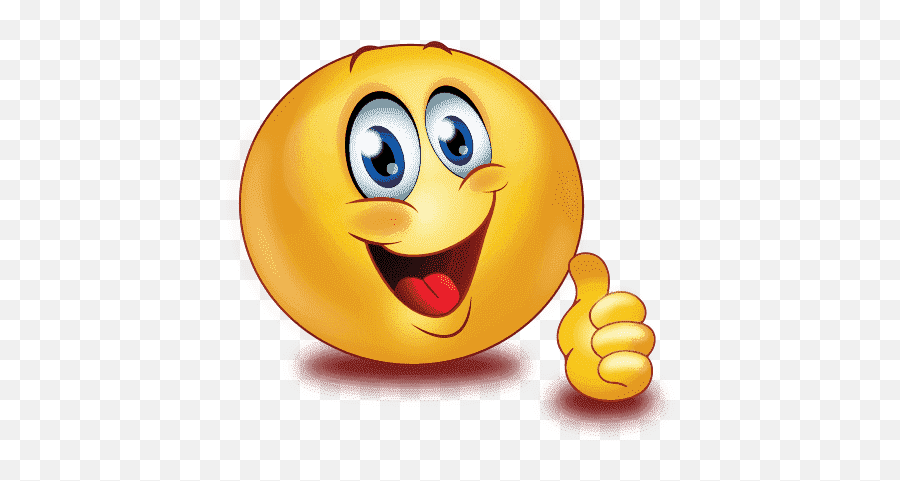 Great Job Emoji Transparent Images Png - Thumbs Up Happy Emoji,Hello Emojis
