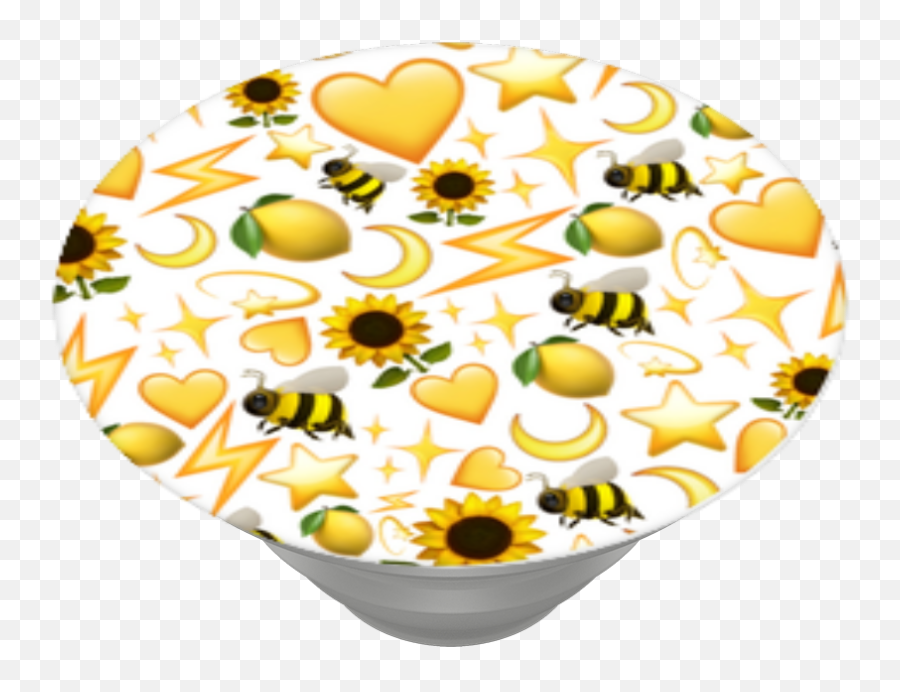Download Yellow Emoji Popsockets - Heart Png Image With No Popsockets That Go With Yellow,Yellow Heart Emoji Png