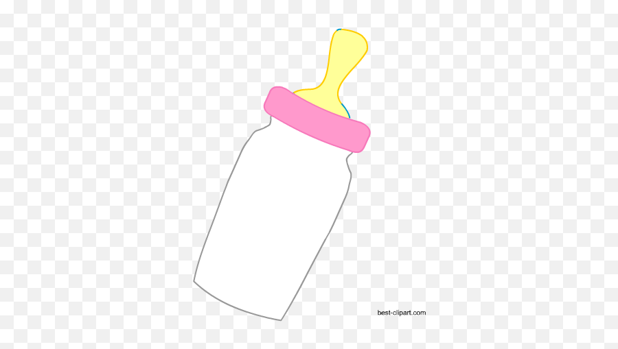 Free Baby Shower Clip Art - Bottle Emoji,Milk Bottle Emoji