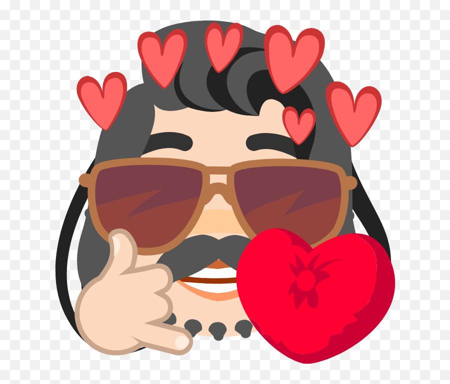Mojimetrix - Heart Emoji,Paint Bucket Emoji