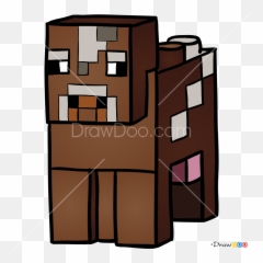 How to Draw Cow Lego Minecraft - Doo Emoji