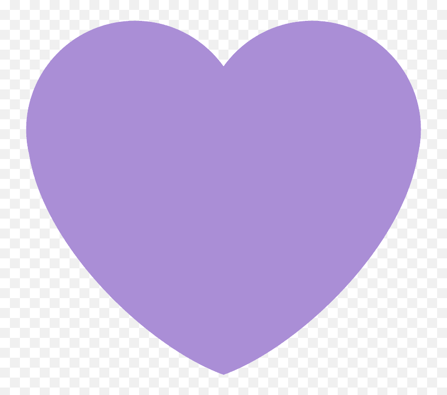 Purple Heart Emoji Clipart Free Download Transparent Png - Twitter Purple Heart Emoji,Love Emoji Png