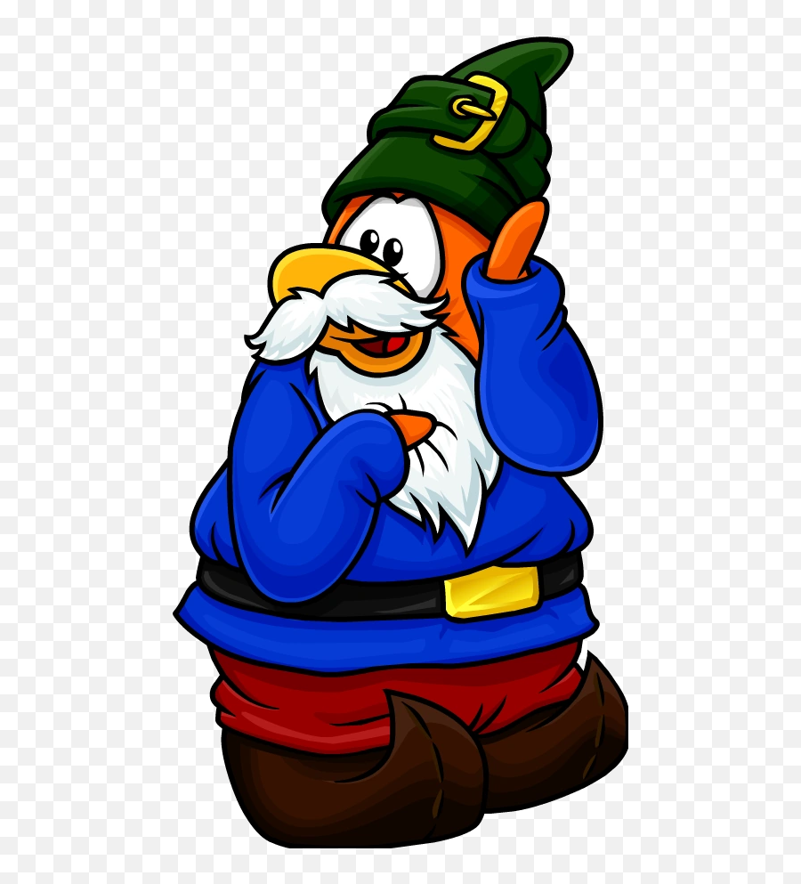 Bernard The Garden Gnome - Gnome Club Penguin Emoji,Gnome Emoji