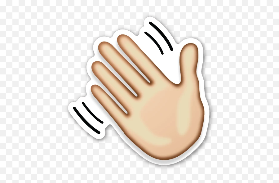The Affair Is Over As Calvin Harris Waves Goodbye To Rita - Hand Wave Emoji,Hand Emojis